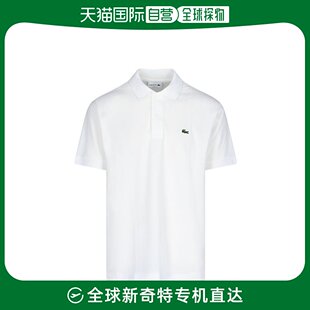 香港直邮LACOSTE 1212001WHITE T恤 男士