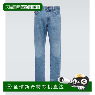 001180 香港直邮Versace 范思哲 男士 直筒牛仔裤