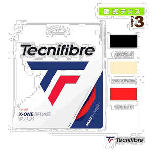 日本直邮Tecnifibre X-ONE BIPHASE 01GXO 网球线（单根）