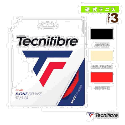 日本直邮Tecnifibre X-ONE BIPHASE 01GXO 网球线（单根）