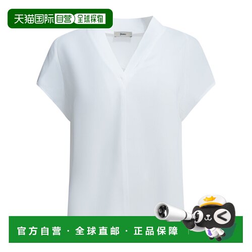 香港直邮HERNO 女士衬衫 BL000046D128841000 SS2026 黑色 Viscos
