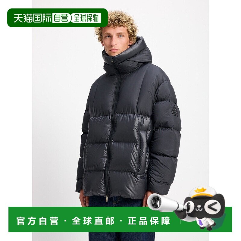 自营欧洲直邮Pyrenex 男士羽绒服 采用 Saint-Sever Eneko 黑色面