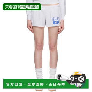 1h可退 香港直邮潮奢 SKIMS 女士 灰色 Lightweight Fleece 短裤