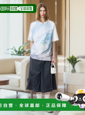 韩国直邮ADER ERROR 公用T恤Furi t-shirt Sky blue 305783588