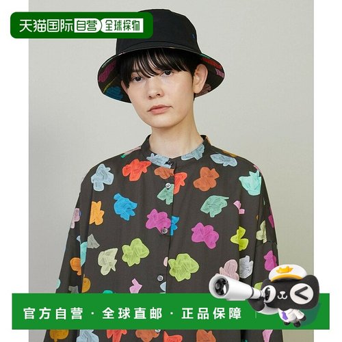 1h可退 日本直邮FRAPBOIS 男女同款可翻转面料拼接帽 B1552ZEH610