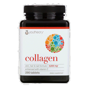 香港直发Youtheory胶原蛋白补充剂含维生素C蛋白肽1000mg290片