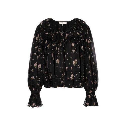 Chloe 蔻依 女士 Maxi 褶皱荷叶边上衣 CH25AHT27481