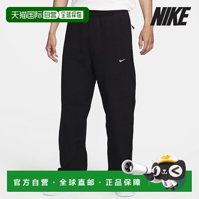 韩国直邮NIKE 耐克长裤 /U5- FN3343-010 / 运动装 Swoosh 下摆开