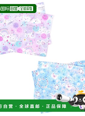 【日本直邮】CCS 餐垫4枚 防水 独角兽蝴蝶 NU800200