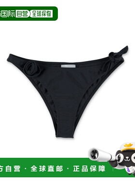 1h可退 香港直邮Coperni 女士 花朵比基尼内裤 COPSW01F5021BBLK