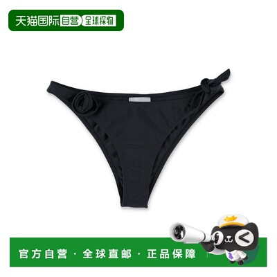 1h可退 香港直邮Coperni 女士 花朵比基尼内裤 COPSW01F5021BBLK