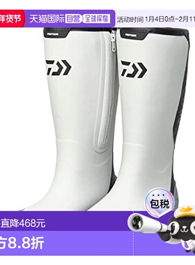 【日本直邮】Daiwa达亿瓦 钓鱼雨靴 高弹性特防滑S 灰色PB-3530