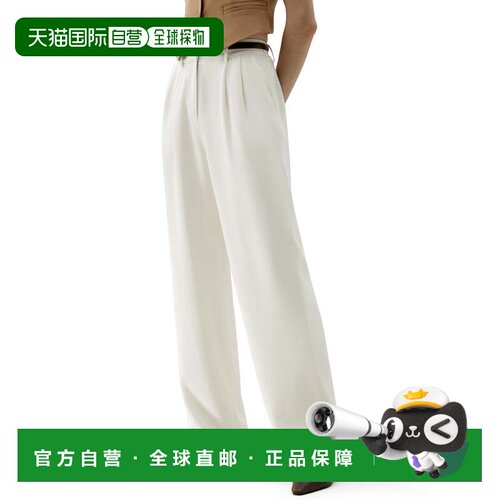 自营lilysilkTimeless Pleated Wide-Leg Dense Silk Trousers - - 封面