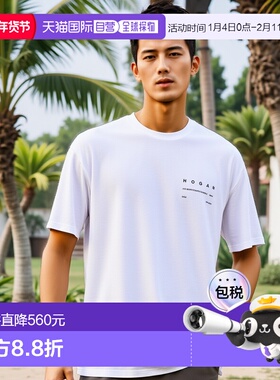 1h可退 香港直邮Hogan 短袖T恤 KQUB3492020WNR