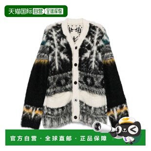 1h可退 香港直邮Sacai 男士 花纹毛衣 2403514M001 舒适时尚