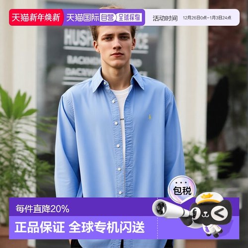 POLO RALPH LAUREN拉夫劳伦男装新款刺绣logo运动衬衫