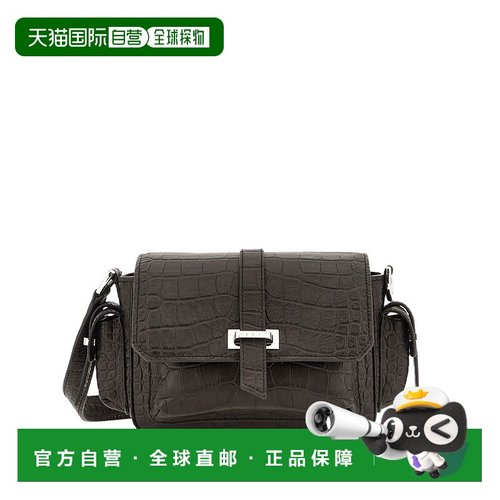 香港直邮HOGAN 女士斜挎包 KBW01RI0200UH8S808 AW2025 黑色