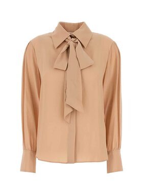 CHLOÉ 女士衬衫 CH24WHT78125285 CO 粉红色 长袖衬衫