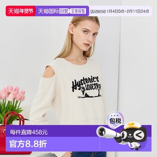 1h可退 日本直邮HYSTERIC GLAMOUR 女装 宽松短款连帽卫衣 B级电