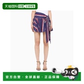 香港直邮Balmain 巴尔曼 女士 1h可退 多色蝴蝶结半身裙 XF2LB460