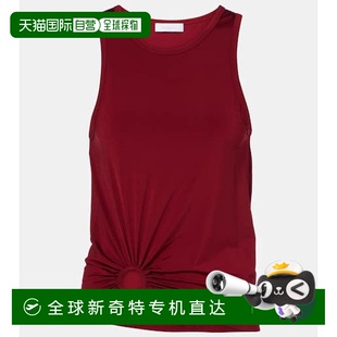 香港直邮Rabanne 针织背心上衣 1h可退 女士 red红色 舒适时尚