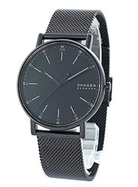 日本直邮Skagen诗格恩男士商务腕表黑色华丽精致华美SKW6579