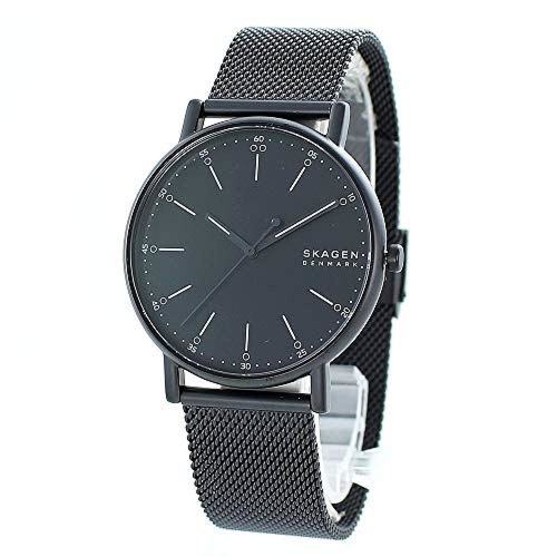 日本直邮Skagen诗格恩男士商务腕表黑色华丽精致华美SKW6579