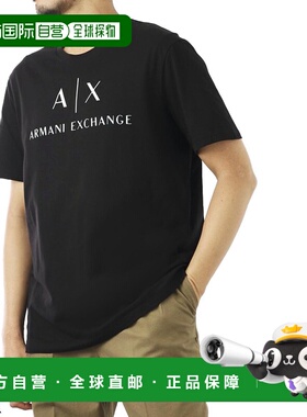 日本直邮Armani Exchange 男士圆领T恤 8nztcj z8h4z 1200