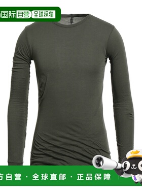 香港直邮rick owens 瑞克 欧文斯 男士 T恤 green绿色 舒适时尚