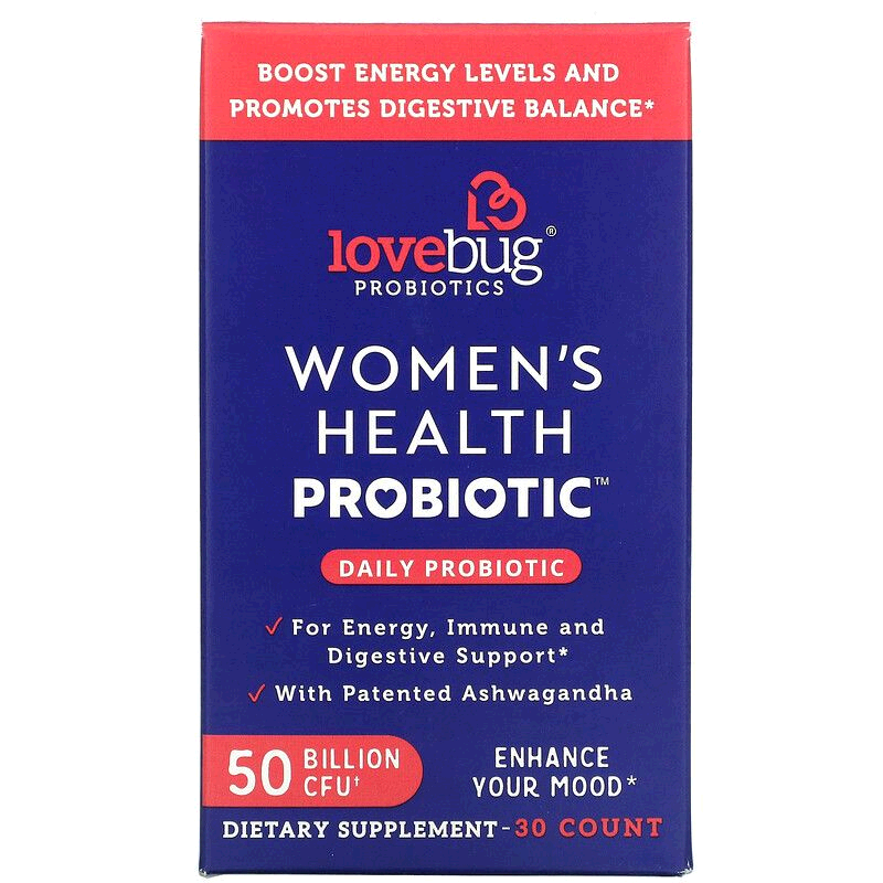 香港直邮LoveBug Probiotics,女性健康益生菌，日常益生菌，500