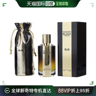 美国直邮Mancera曼塞拉黑色特权中性浓香水EDP黑金特权馥郁120ml