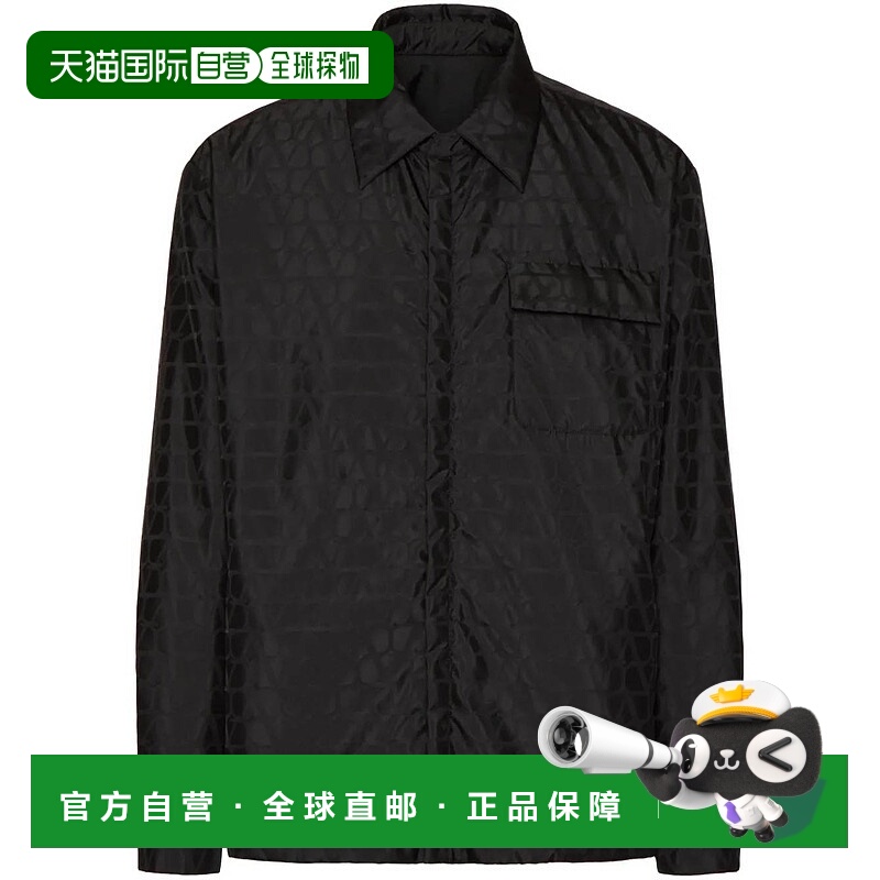 1h可退 香港直邮VALENTINO 男士夹克 4V3CJJ109VFMXM SS2024 黑色