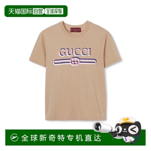 歐洲直郵GUCCI 2397 T恤 印T XJG6X 短袖 798764 25春夏 古馳 女士