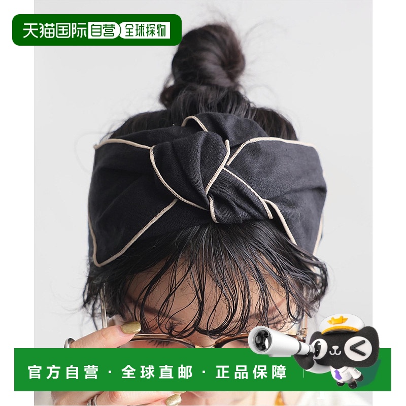 1h可退 日本直邮antiqua 女士大蝴蝶结头带 AJ01851