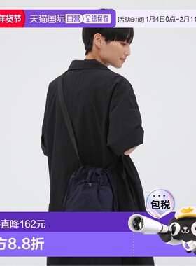 1h可退 日本直邮MHL.女士环保尼龙材质双针缝制实用款肩包 595527