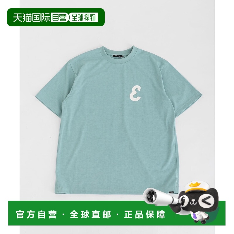 1h可退 日本直邮EKAL男装UR TECH凉感速干E logo印花T恤 FEA511S0