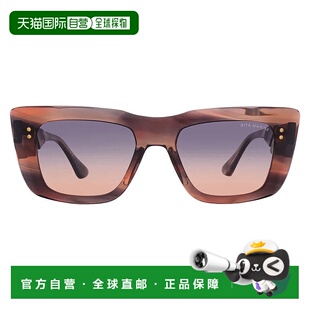自营Dita MAHINE Grey Peach Gradient Cat Eye Ladies Sunglasse