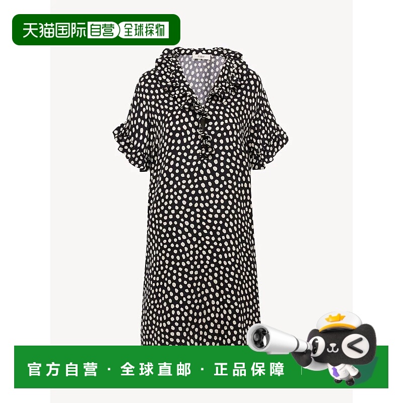 1h可退 香港直邮CHLOÉ 女士连衣裙 CH26SRO50300915 SS2026 黑色