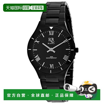 自营Roberto Bianci女士黑色表盘手表-黑色 美国奥莱直发