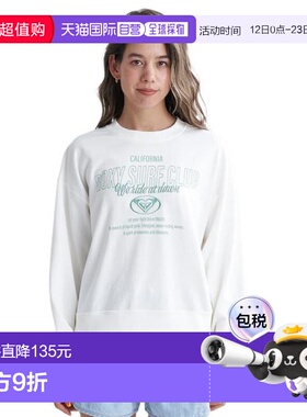 日本直邮ROXY SURF CLUB长袖T恤 24SPRLT241068WHT 白色 女款