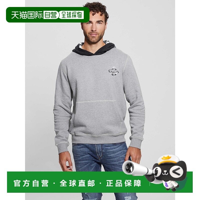 日本直邮Guess CONTRAST连帽卫衣 [GU1432EM31570]