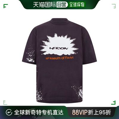 香港直邮潮奢 Heron Preston 男士 Heron Museum Sn34 T恤