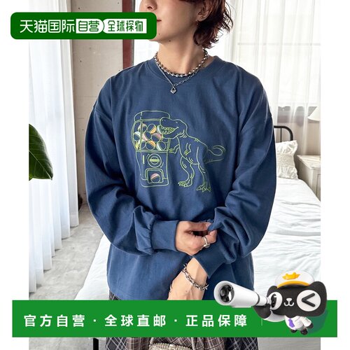 日本直邮DOUBLE NAME 女士 恐龙胶囊玩具主题刺绣【付后1h可退】