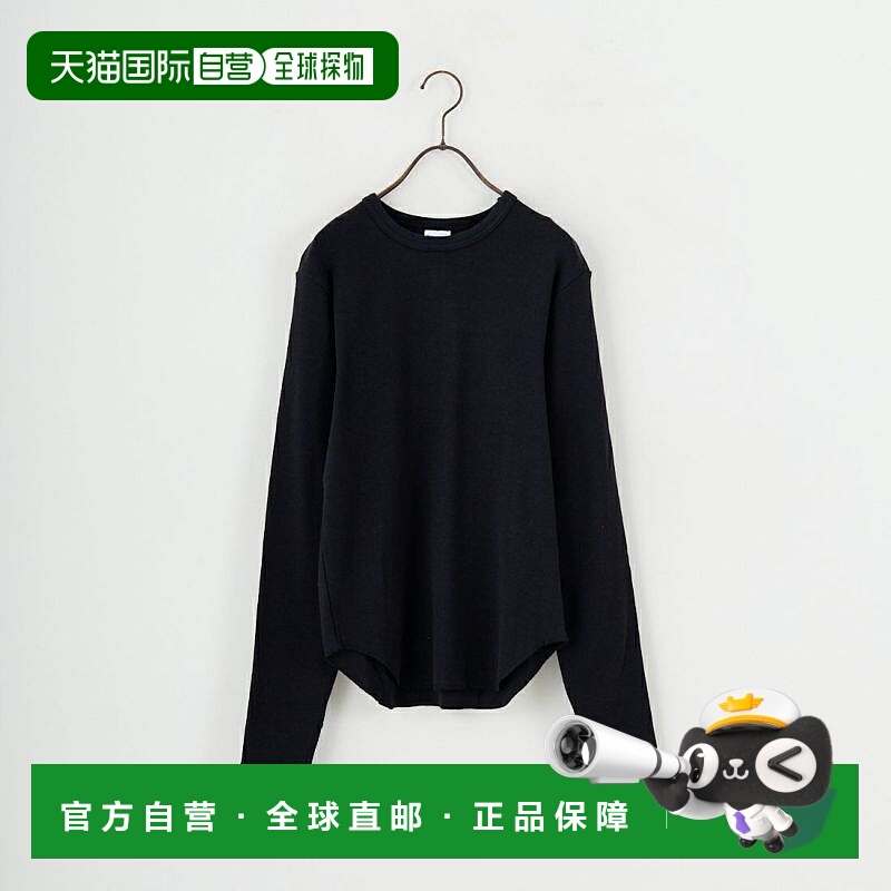 1h可退 日本直邮Health knit 女士 宽松长袖T恤 圆领修身设计 530