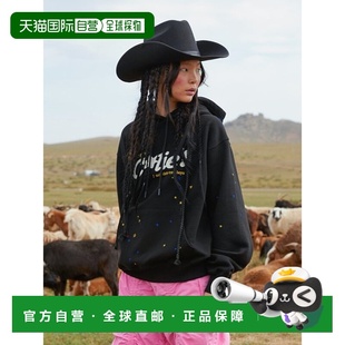 CALIE HOODIE 女士连帽衫 STAR CA23CHD006BK 韩国直邮ASIF