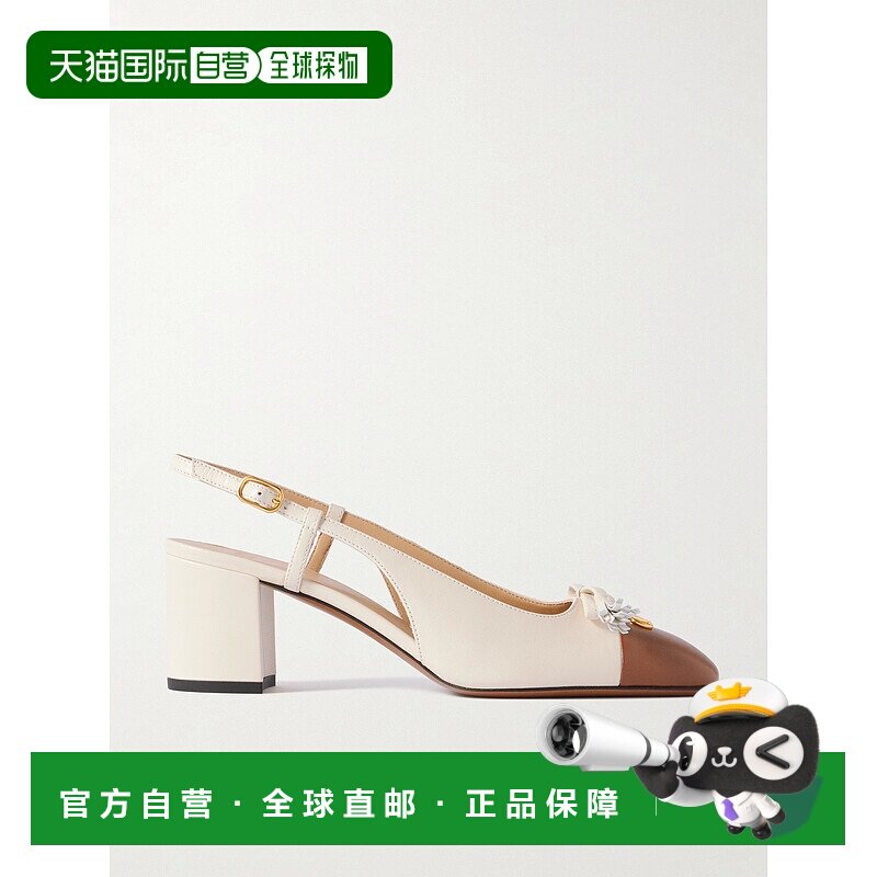 香港直邮Valentino 华伦天奴 女士 沙色皮质浅口鞋 7W2S0MH9DDT