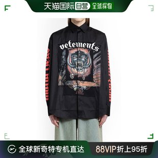 UE64SH240BMOTORHEADPRINTBLK 衬衫 男士 香港直邮VETEMENTS