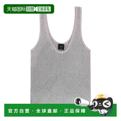香港直邮PINKO 女士T恤 105148A2L0I12 AW2025 灰色 T-Shirt  and
