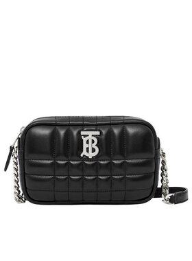 BURBERRY 女士斜挎包 80648541 CO 黑色 Lola - 绗缝相机单肩包