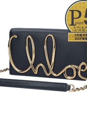 日本直邮Chloe 单肩包斜挎包 Iconic CHC24WS514 O32 001 黑色